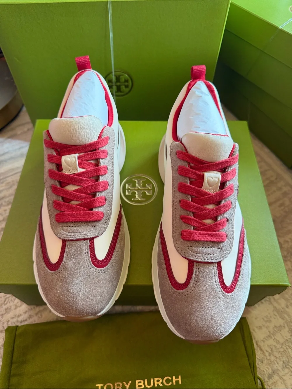 Tory Burch Good Luck Trainer Sneakers